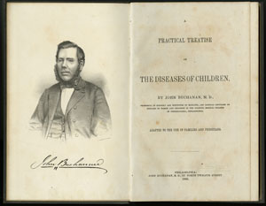 John Buchanan. A Practical Treatise on the Diseases of Children. Philadelphia: John Buchanan, 1866.